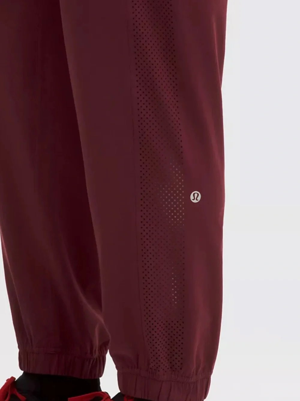Lululemon Adapted State Mid-Rise Jogger Perforated Stripe Size 14